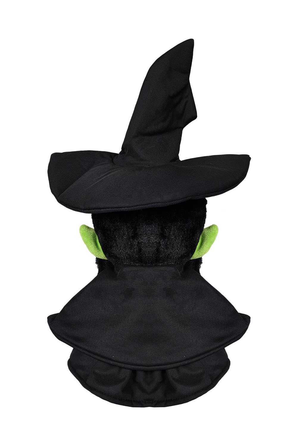 Pacreck Witch Plush Doll Stuffed Animal Witch Wizard Plushies Toy Cute Soft Christmas Pillow Birthday Party Gifts 16.5in (Black)