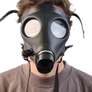 SafeGuardian Israeli Gas Mask Resipirator Mask - Halloween Mask - Nuclear Mask - Paintball Mask - Survival and Tactical Mask