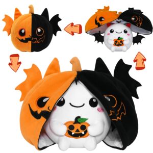 njxqll halloween plush toys, halloween stuffed animal plush pillow, pumpkins ghosts halloween plushies toys for adults and kids, halloween christmas birthday party home decor