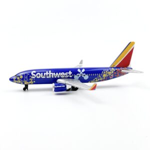 WngAur Southwest N7816B Airplane Model, Die-cast Metal Planes Aircraft Suitable for Collection and Display