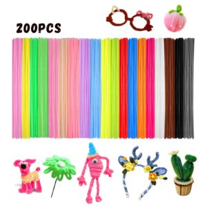 pipe cleaners craft bulk,kids toys & games,christmas gifts,arts crafts,chenille stems art supplies for projects creative diy room decor,christmas decorations,juegos para niños fidget toys for ages 5-7