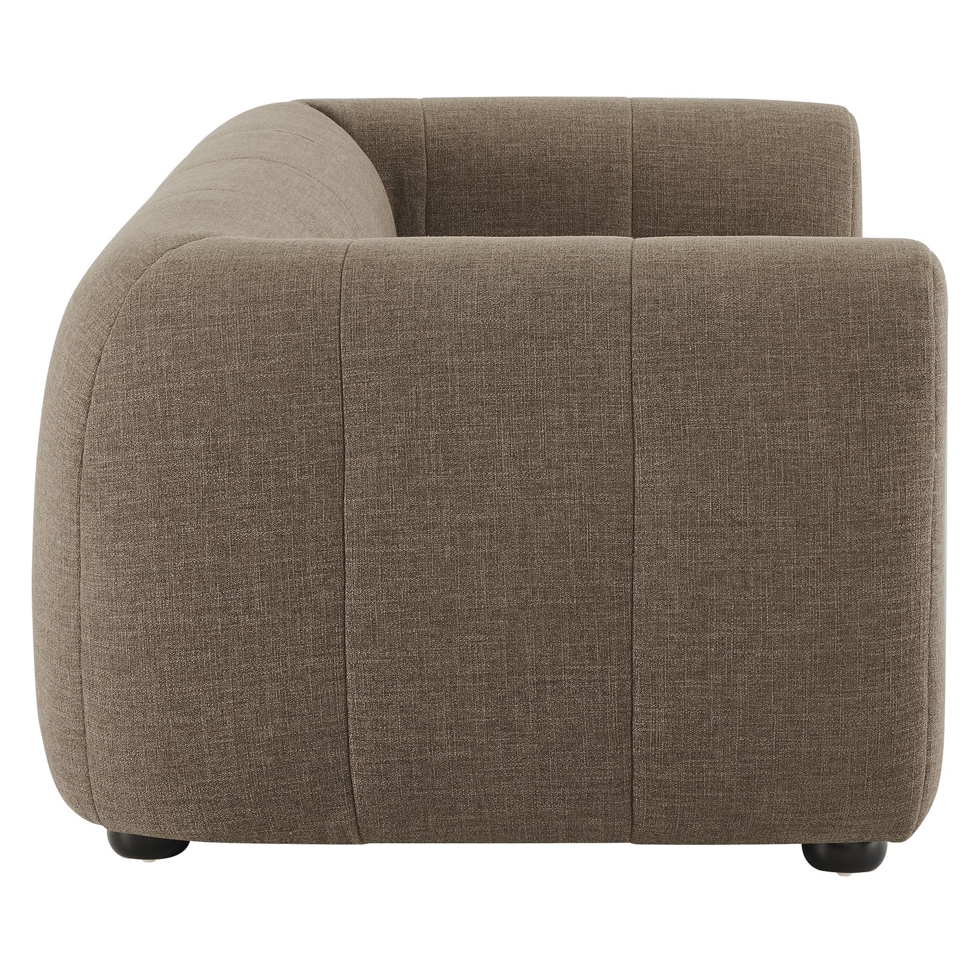 Modway Liana Love Seats, Mocha