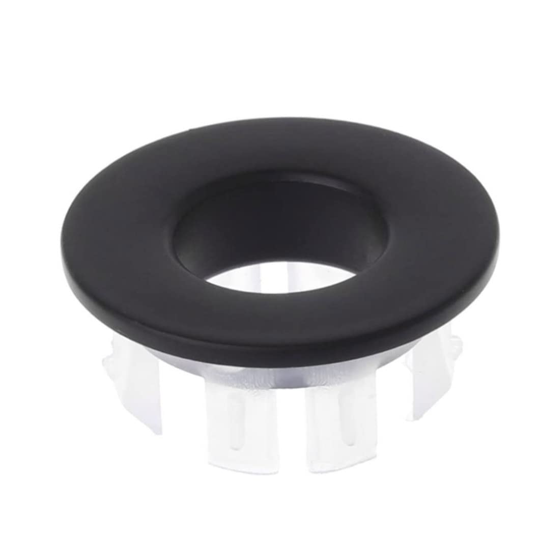 Veesper Sink Overflow Cover, Sink Bath Overflow Cover, Insert Cover Bathroom Basin Trim Round Overflow Sink Overflow Ring Sink Hole Cover Overflow Sink Hole Cover.