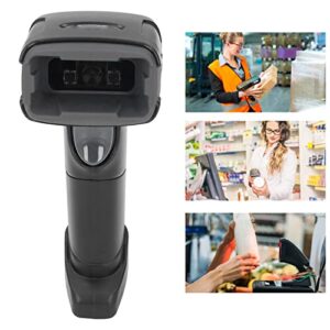 Gearwell QR Barcode Scanner, Handheld USB 2D Barcode Scanner with Long USB Cable for Mobile Payment, Convenience Store, Supermarket