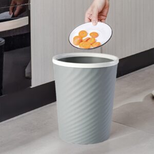 bedroom trash can, striped waste bin, home office kitchen waste bin, open top bedroom trash can, wastebasket, pressure ring wastepaper basket waste bin, for kitchen and living room