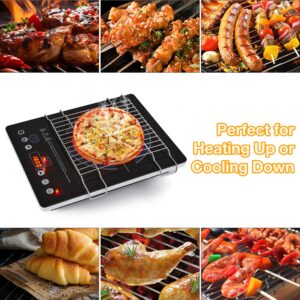 VBGK Cooling Rack,Grill Rack,Heavy Duty Stainless Steel Wire Rack for Baking, Grilling, Roasting, Drying, Nonstick Cooling Rack 11.81"x8.66" Oven & Dishwasher Safe, Compatible with Electric Cooktop