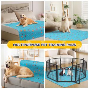 Sunheir Washable Pee Pads for Dogs, Reusable Dog Pads Extra Large Non-Slip Dog Pee Pads, Waterproof & Extra-Absorbent Pet Training Pads for Puppy Playpen, Crate, Whelping Box, Potty Training, 72"x 72"