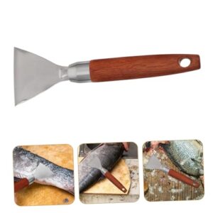 BRIGHTFUFU Fish Scale Tool Tools Oyster Shucker Multi Fish Scale Fish Skinner Fish Tool Fish Cleaner Fish Fish Scaler Oyster Shucking Kit Stainless Steel