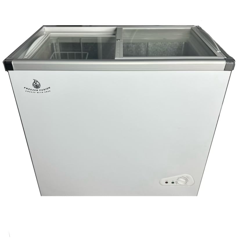 Freezer Fusion Glass Top Chest Freezer (32x19x30)