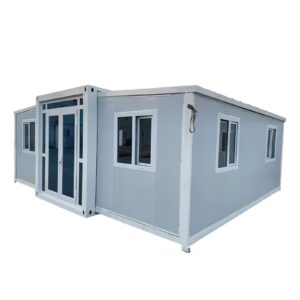 customizable expandable prefab tiny home for adults - foldable mobile house with 1-3 rooms, kitchen & bathroom - portable living solution for small families, storage sheds & garden houses