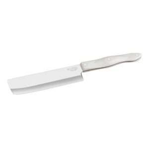 cutco 2135 6" vegetable knife with pearl white handle