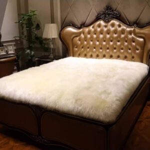 Sheepskin Wool Mattress Topper Sheepskin Mattress Pad Wool Mattress Pad Sheepskin Mattress Protector Wool Mattress Protector Sheepskin Mattress Cover Wool Mattress Cover Sheepskin Wool Bed Topper(203X