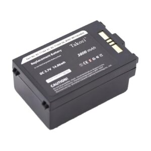 SCESMIA Replacement Battery for FR60900 FR66 FR68 MC70 MC7004 MC7090 MC7094 MC7095 MC75 MC7506 MC7596 MC7596-PZCSKQWA9WR MC7598 MC75A MC9097-K MC9097-S 3.7V/3800mA