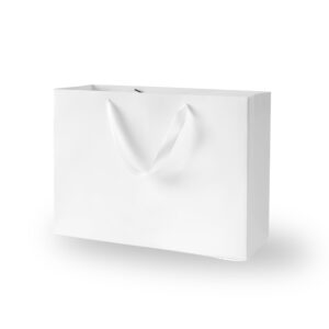 argivean white gift bags with handles: 6pcs medium large gift bags bulk 12.6x4x8.7 inch for wedding party birthday business