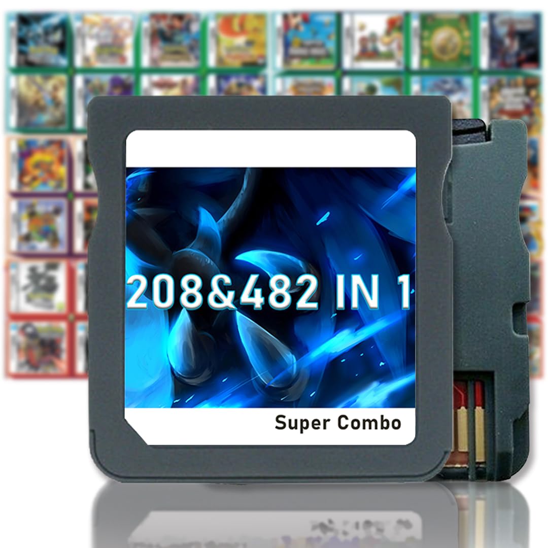 Looyat 208+482 in 1 Games, Super Combo Game Cartridge, 690 Different Games Compilation