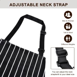 PAGWS 2 Pack Apron, Aprons for women with pockets, Cooking aprons for women, Kitchen aprons, Aprons for cooking