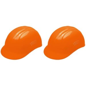 delta plus 67 std bump cap with 4-point, slide-lock suspension, hi viz orange, 6.5-7.75 (wel19122ho) (pack of 2)