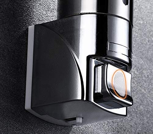 Adhesive Soap Dispenser 300ML Drill Free with Adhesive or Wall Mount with Screws,Manual Dispenser Shampoo Shower for Kitchen Bathrooms,Stainless Steel