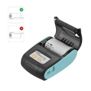 SHUAIGUO PT-210 Portable Thermal Printer Handheld 58mm Receipt Printer for Retail Stores Restaurants Factories Logistics, 10 Paper Rolls