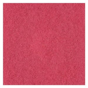 Boardwalk Buffing Floor Pads, 18" Diameter, Red, 5/Carton