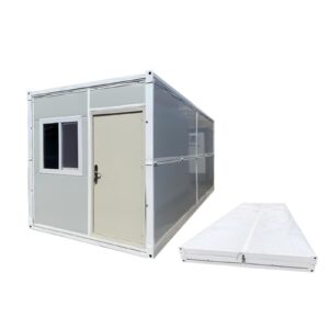 18㎡ portable prefabricated container folding house | customizable, expandable, movable, stackable | modular container folding small house is suitable for hotels, shops, warehouses, outdoors, etc.