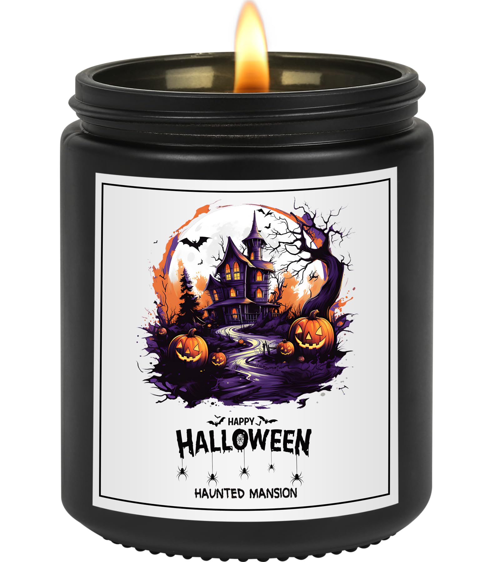 Halloween Decorations, Halloween Candles Gifts, Haunted Mansion Halloween Decor, Pumpkin Spice Candles, Happy Halloween Decorations Indoor for Family Parties Friends.