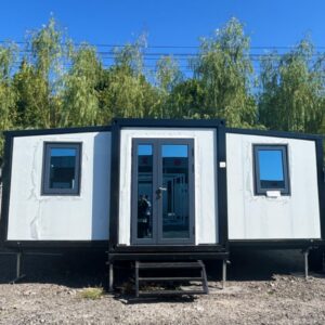 40ft Portable Customizable Tiny Home | Expandable and Movable Modular Container Folding House | Perfect for Hotel, Office, Villa, Shop, Warehouse, Outdoor, etc.