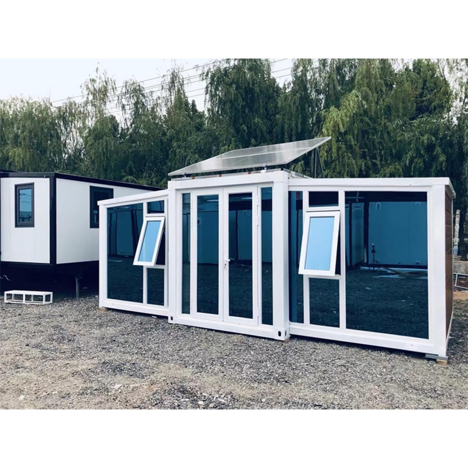 30ft Portable Customizable Tiny House | Customizable Movable Expandable Modular Folding Container | Strong and Durable Perfect for Hotels, Offices, Villas, Shops, Warehouses, Outdoors, etc.