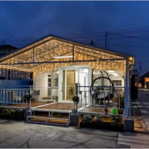 20ft Portable & Customizable Tiny House | Expandable Modular Folding Design | Perfect for Hotels, Offices, Villas, Shops, Warehouses & More | Top-Grade Steel Frame & Flame-Retardant Panels