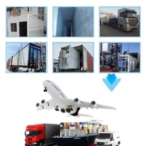 18㎡ Portable prefabricated Container Folding House | Customizable, Expandable, Movable, Stackable | Modular Container Folding Small House is Suitable for Hotels, Shops, Warehouses, Outdoors, etc.