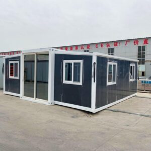 20ft Portable & Customizable Tiny House | Expandable Modular Folding Design | Perfect for Hotels, Offices, Villas, Shops, Warehouses & More | Top-Grade Steel Frame & Flame-Retardant Panels