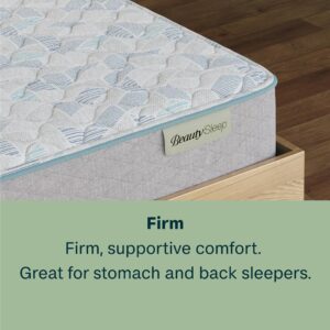 Beauty Sleep DreamRest Firm 11.5" Twin XL Mattress, Pocketed Coils, Cooling, Breathable, and Pressure Relieving - 100 Night Trial, CertiPUR-US Certified and 10 Year Limited Warranty