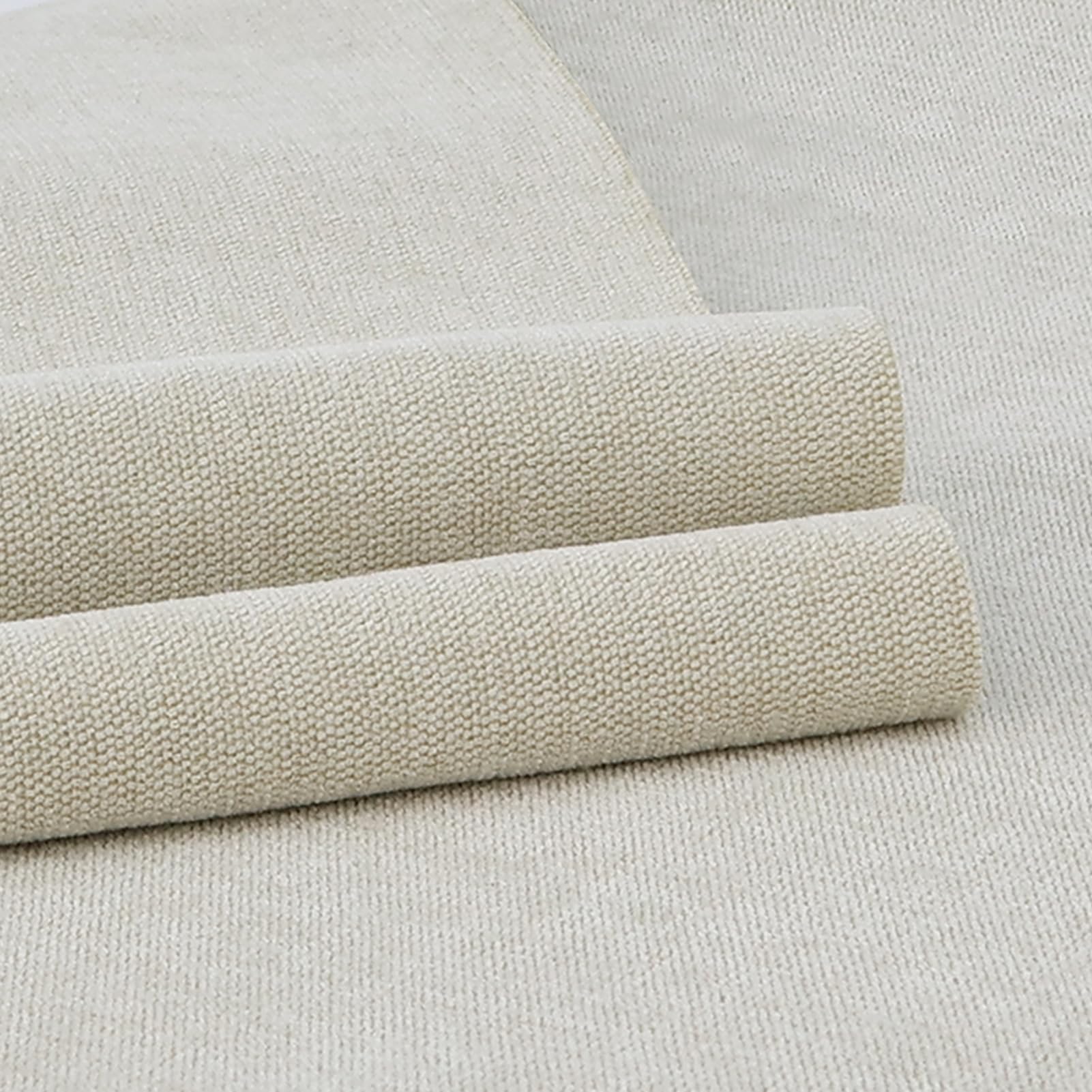 60" x 40" Chenille Fabric | Soft Luxury for Home Decor & Fashion | Crafting Cozy Comfort & Timeless Elegance (Beige)