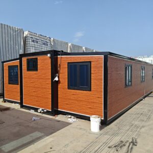 20ft Portable & Customizable Tiny House | Expandable Modular Folding Design | Perfect for Hotels, Offices, Villas, Shops, Warehouses & More | Top-Grade Steel Frame & Flame-Retardant Panels