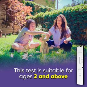 WELLlife COVID-19/Influenza A&B Home Test, Get Results for Flu A/B and COVID-19 in 10 Minutes, at Home Self Test with Non-invasive Nasal Swab, FDA EUA Authorized -[10 Tests]