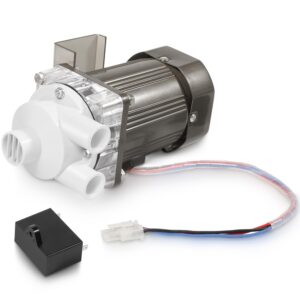 s-0731 ice machine motor for hoshizaki, pump service assembly with mounting plate, 14-inch cable & plug