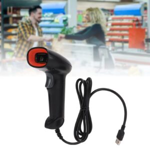 Barcode Scanner, ABS Bar Code Scanners Scanner with High Performance for Shopping Malls, Supermarkets