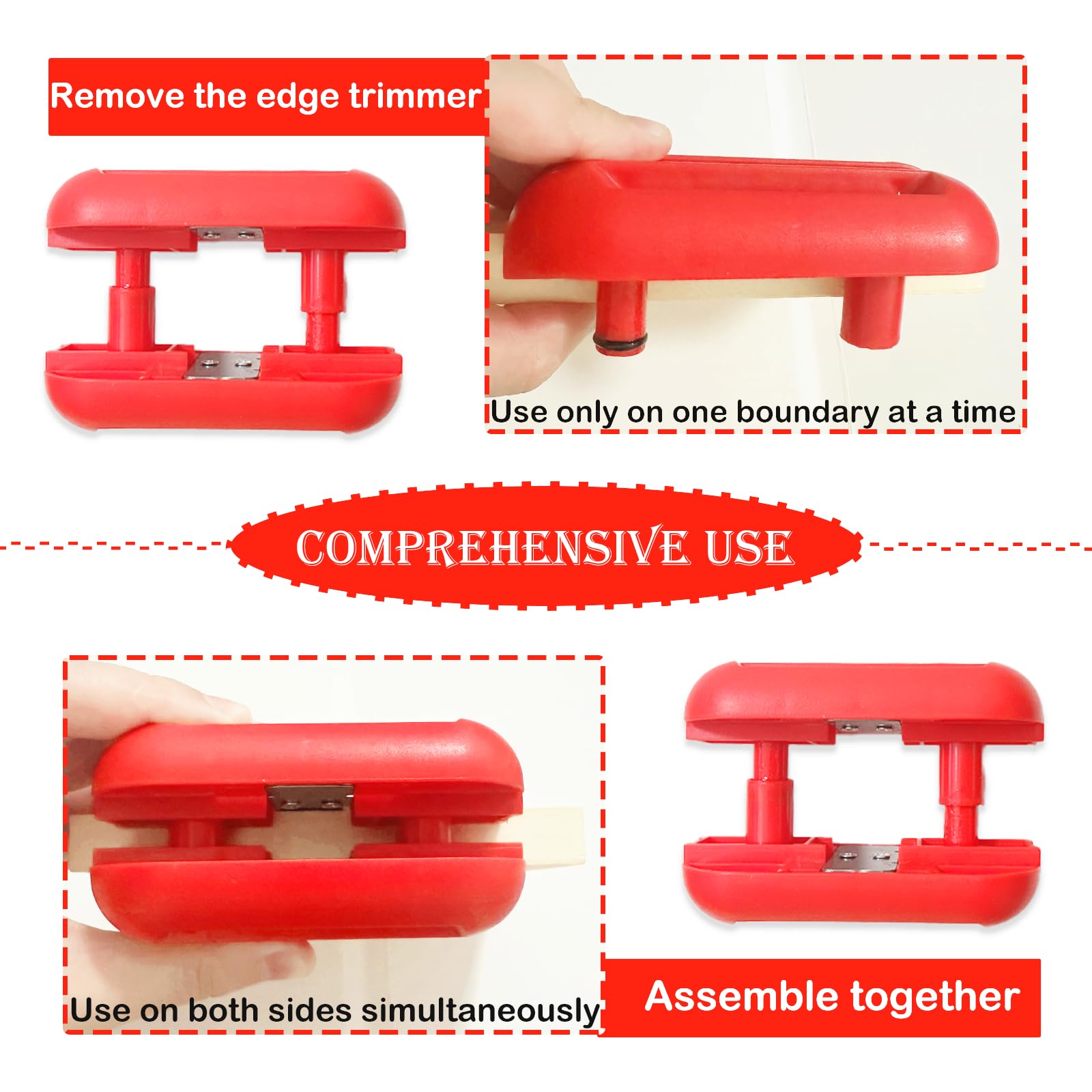 Edge Banding Trimmer Machine, Versatile Manual Edge Trimming Tool for Woodworking, Laminated Veneer, PVC Plywood, and Melamine Boards, Edge Trimming and Deburring Tool for Precision Woodworking