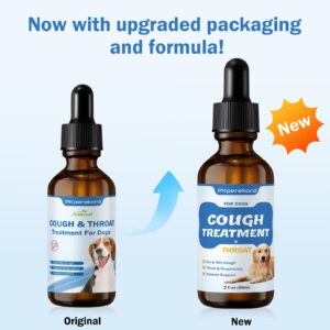 Cough Treatment for Dogs - Relives Sore Throat, Dry & Wet Cough in Dogs - Trachea Collapse and Respiratory Support - Immune Supplement for Dogs - Natural Herbal Remedy 2 oz