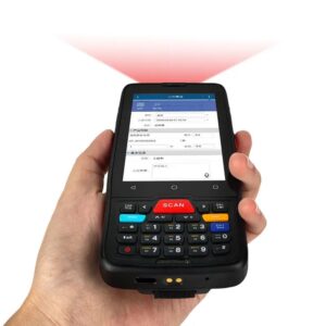 SUR ING DT76 Android 9.0 PDA Handheld Barcode Scanner Mobile Computer 1D/2D QR Scanner Support NFC Wireless Wi-Fi Bluetooth 4G for Warehouse Delivery Retail Inventory Management System