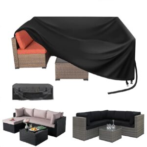 outdoor furniture covers 63"l x 43"w x 16"h patio furniture set covers,outdoor furniture covers for table and chairs,waterproof patio furniture cover 420d, large patio covers for outdoor furniture