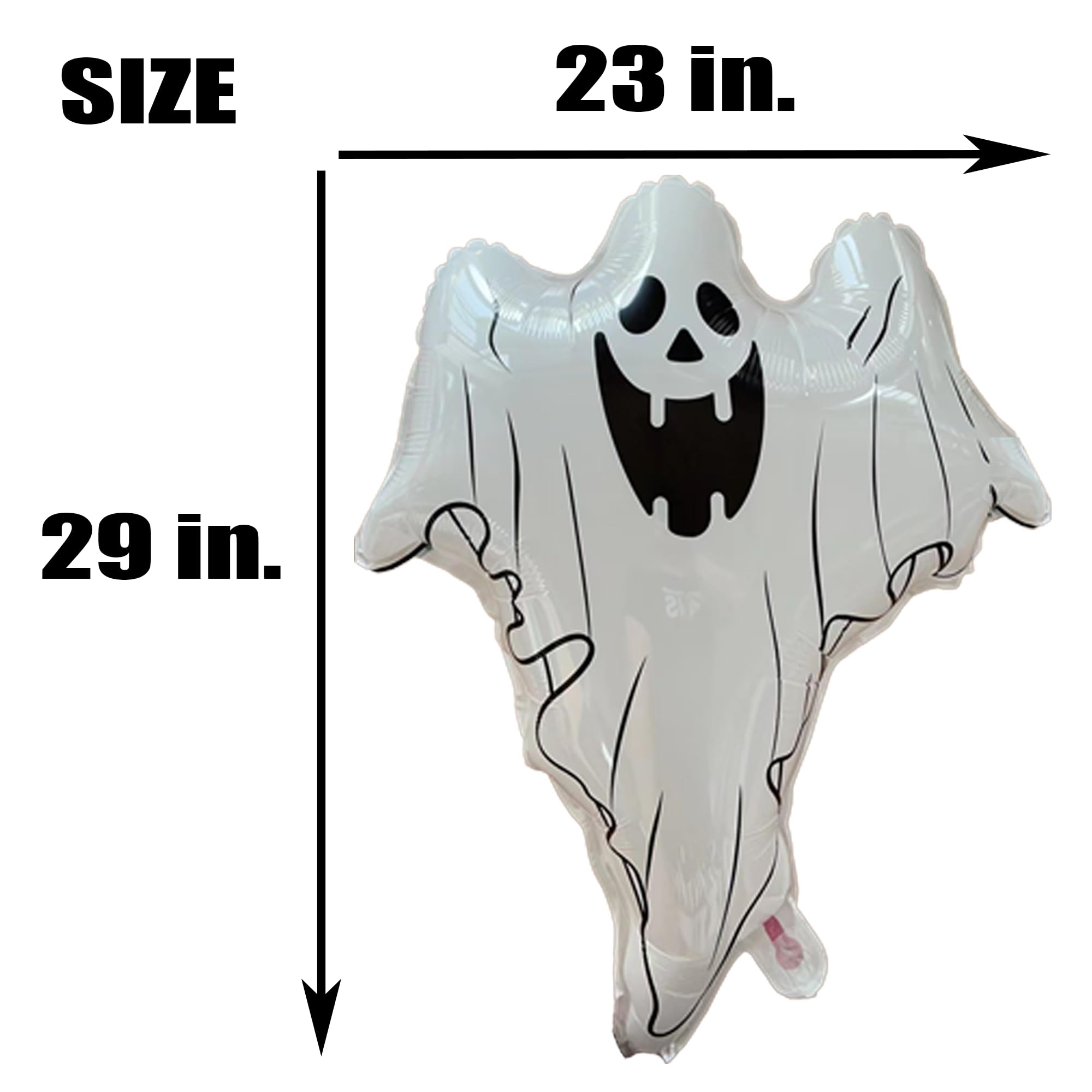 Halloween Ghost Balloons, 3 pcs Large Balloons for Halloween, Halloween Themed Party Decoration, Scary Party Supplies Decorations, Halloween Party Decorations.