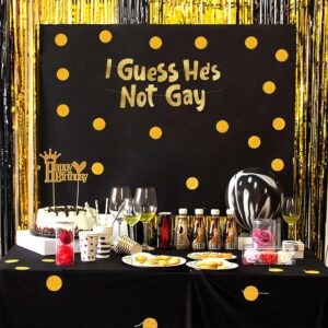 Bachelorette Party Decoration, I Guess He's Not Gay Banner, Bachelorette Party Favors Bachelor Party Supplies Bridal Shower Decorations