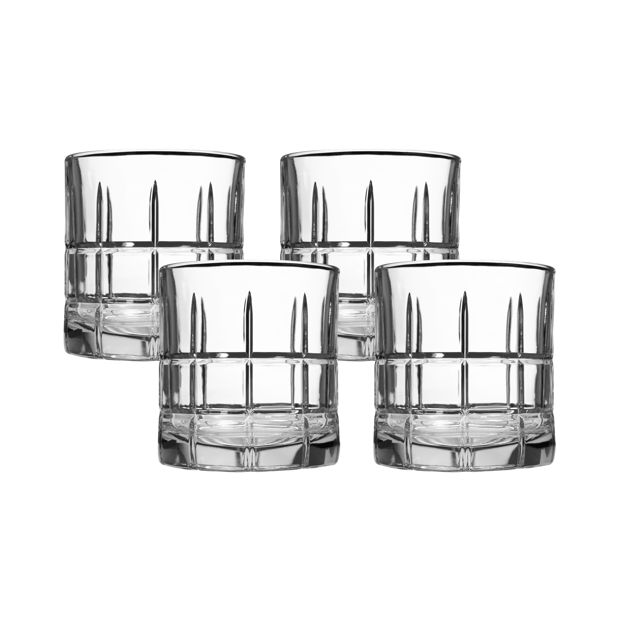 Anchor Hocking Manchester Drinking Glasses (4-Pieces, 10.5-ounce, dishwasher safe)