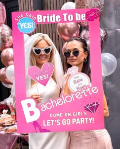 jevenis lets go party bachelorette photo booth props hot pink girl bachelorette party supplies for bachelorette bridal shower party supplies