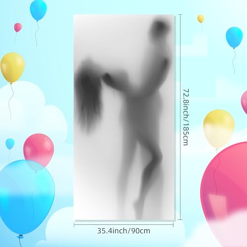 Male Female Body Silhouettes Door Banner Hot Show Hot Sexy Dancing Pose Theme Decor for Bachelorette Bridal Shower Wedding Night Birthday Party Favors Decorations Supplies 35.4x72.8in-BECKTEN