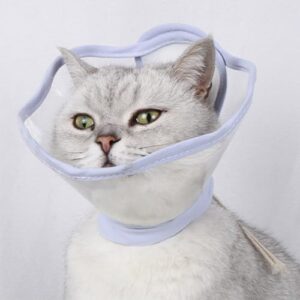 Vmohuyktx Gentle and Durablity Recovery Cone Collar for Small Animals Dogs and Cats in Need of Comfortable Rest and Fast Recovery