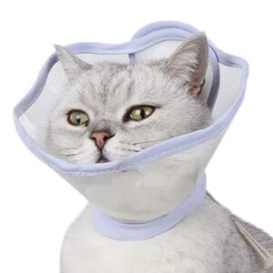 Vmohuyktx Gentle and Durablity Recovery Cone Collar for Small Animals Dogs and Cats in Need of Comfortable Rest and Fast Recovery