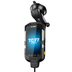 car mount charger for zebra symbol tc77 tc70 tc72 tc75 tc70x tc75x handheld barcode scanner - vehicle holder with 5v 2a cigarette lighter charging cable