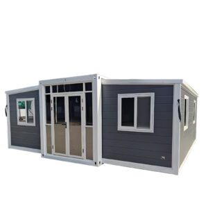 customizable folding house - affordable luxury prefab villa | modular tiny home & shipping container house | easy installation & multiple styles